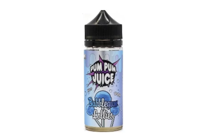 Pum Pum  Bubblegum Lollies 120ml E Liquid Juice