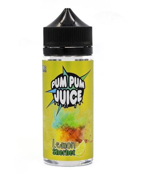 Pum Pum Lemon Sherbet 120ml E Liquid Juice - Uk Vapor Waves