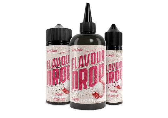 LYCHEE BUBBLE FIZZ (FLAVOUR DROP TROPICO) E LIQUID BY JOES JUICE