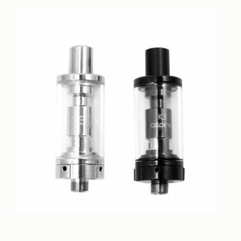 Authentic Aspire K3 Clearomizer Tank 2ML Silver | Black TPD Compliant
