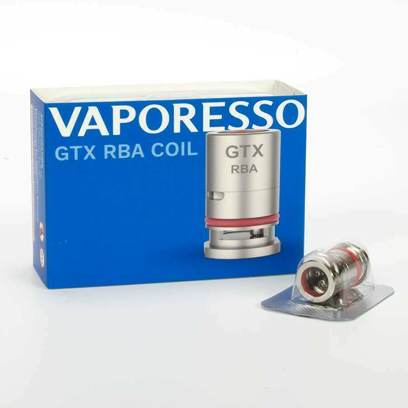 AUTHENTIC VAPORESSO GTX Mesh Coils - 0.2ohm 0.3ohm - RBA - Pk 5 PM80 P - Uk Vapor Waves AUTHENTIC VAPORESSO GTX Mesh Coils - 0.2ohm 0.3ohm - RBA - Pk 5 PM80 P - Uk Vapor Waves