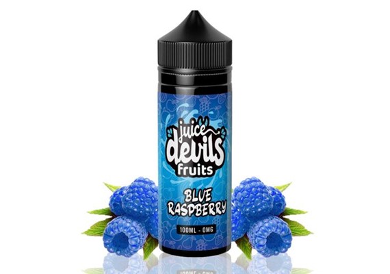 BLUE RASPBERRY (FRUITS) 100ML E LIQUID JUICE DEVILS - Uk Vapor Waves