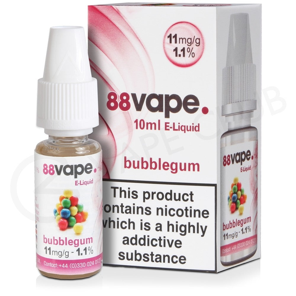 88Vape E-Liquid Vaping Vape Juice 20 Bottles