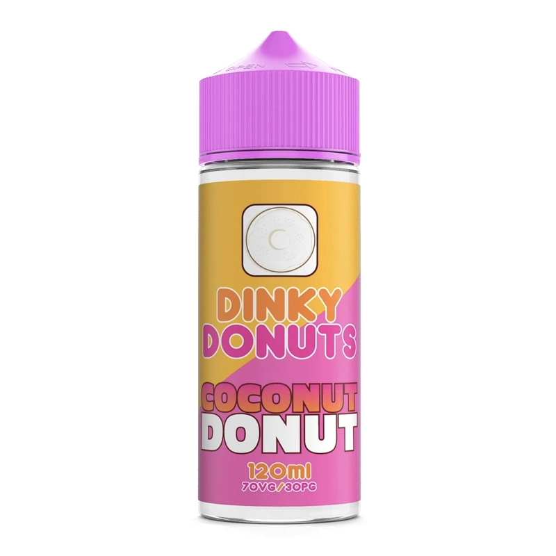 E LIQUID 120ML DINKY DONUTS DOUGHNUT VAPE JUICE 0MG 70/30 SHORT FILL UK  SUBOH - Uk Vapor Waves