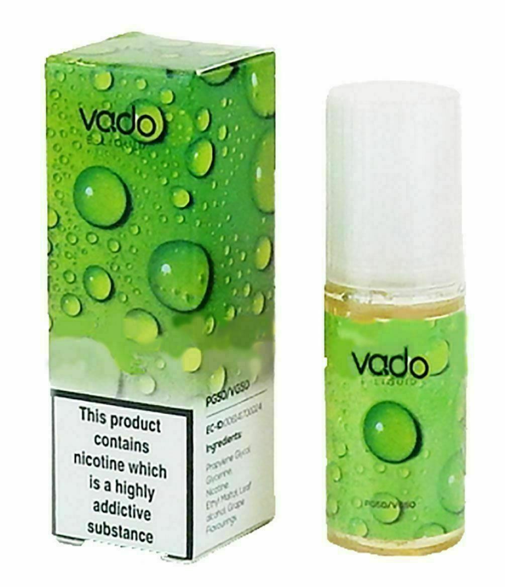 Vado E Liquid 50/50 VGPG 20 x 10ml (34 Flavours Available) - Uk Vapor Waves