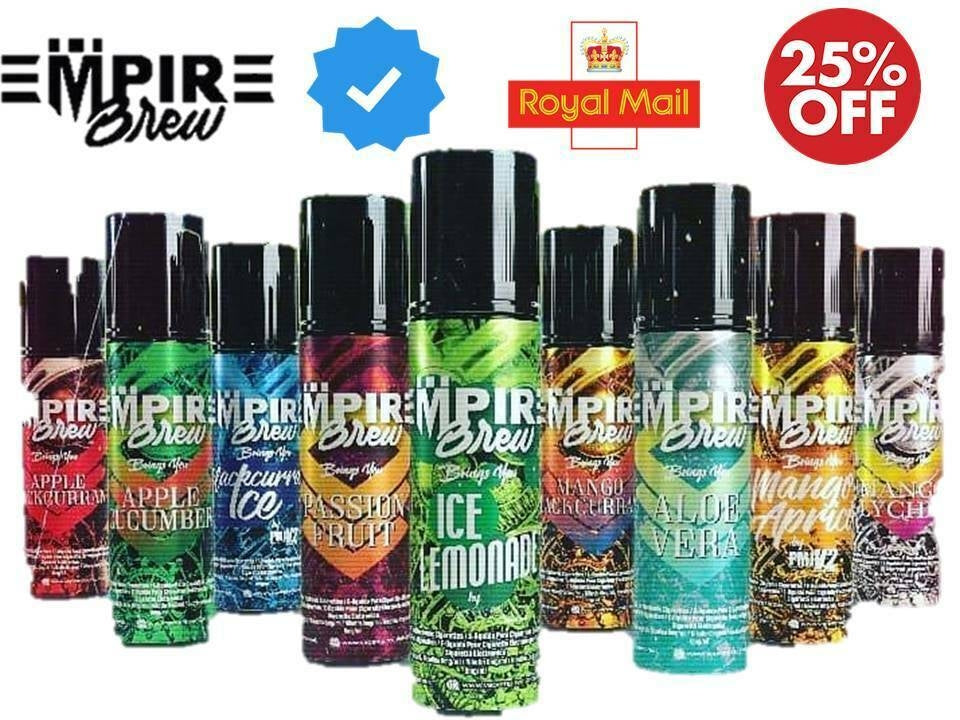EMPIRE BREW 50 E Liquid Vape Juice - Uk Vapor Waves EMPIRE BREW 50 E Liquid Vape Juice - Uk Vapor Waves