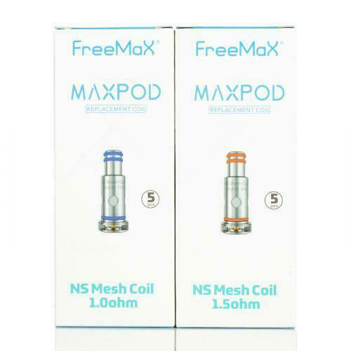 Freemax Maxpod NS Mesh Coil 1.0ohm & 1.5ohm E-Cigarette 5x Replacement Vape Coil