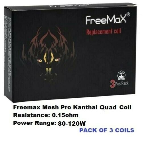 FREEMAX MESH PRO KENTHAL QUAD MESH COILS