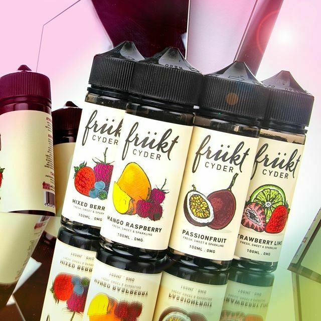 FRUKT CYDER PREMIUM VAPE JUICE E LIQUID 100ML