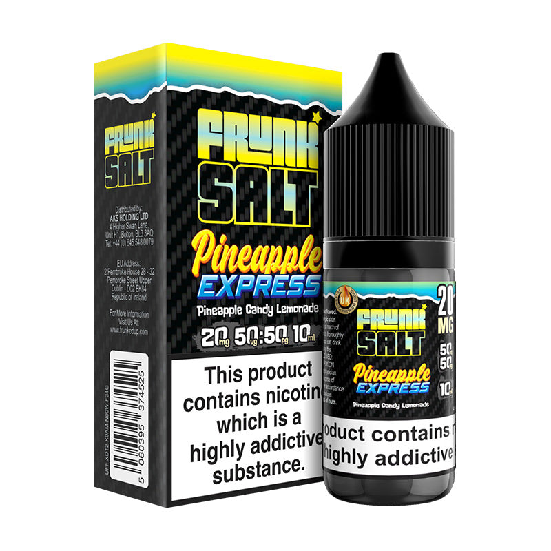 FRUNK SALT PINEAPPLE EXPRESS NIC SALT E-LIQUID - Uk Vapor Waves