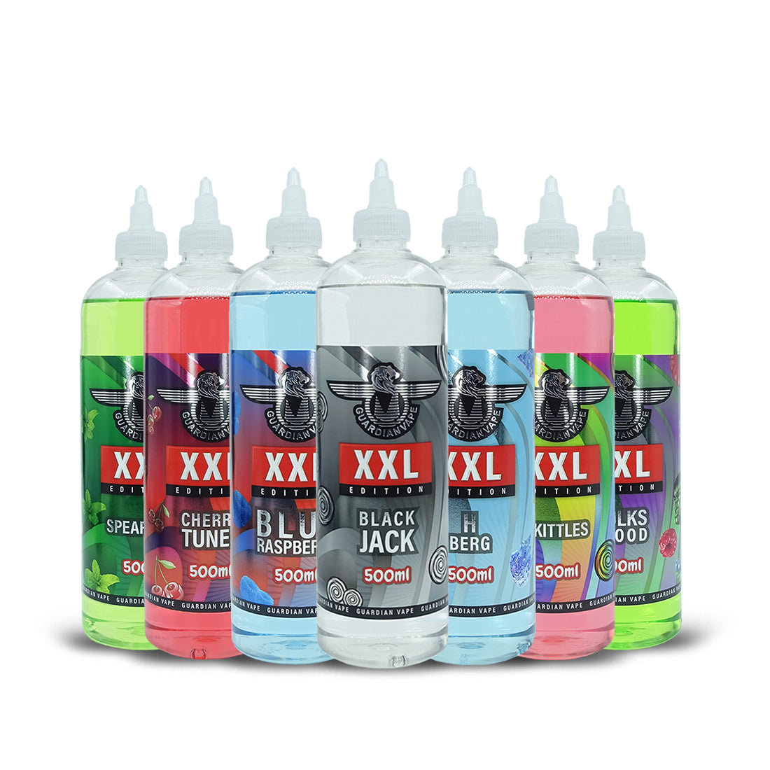 Guardian 500ml XXL E Liquid Vape Juice 0mg 70vg 30pg Premium Vape Flavours