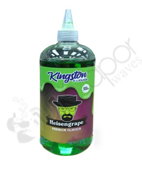 500ml vape juice Heisengrape E-Liquid by Kingston | Grape nic Flavor:Apple Skittles Clearly flavored: the rise