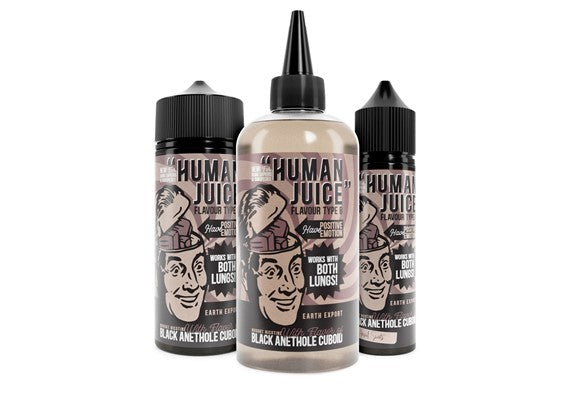 BLACK ANETHOLE CUBOID E LIQUID BY HUMAN JUICE