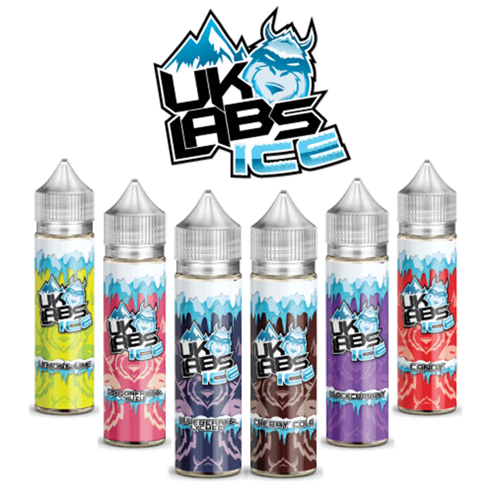 UK LABS ICE SERIES E Liquid E Juice Free Nic Shot