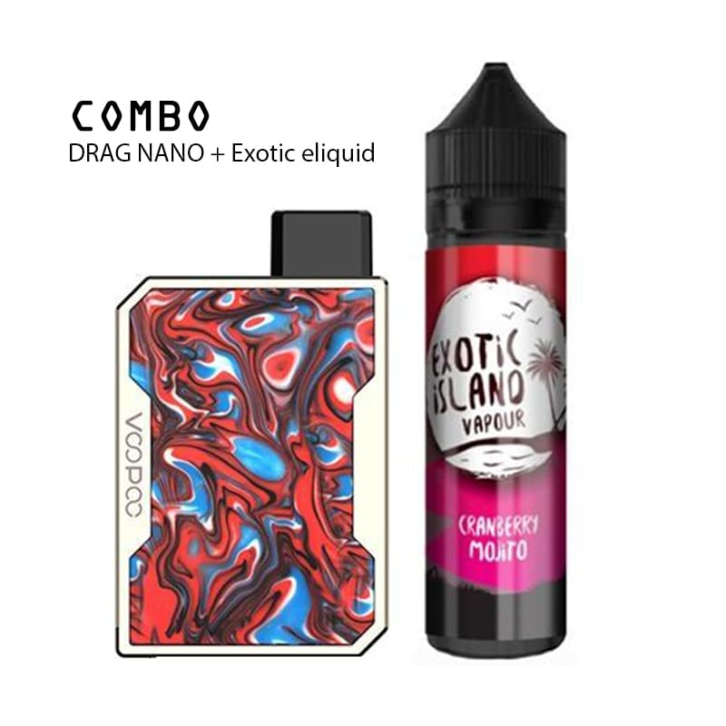 Combo DRAG NANO + Exotic eliquid