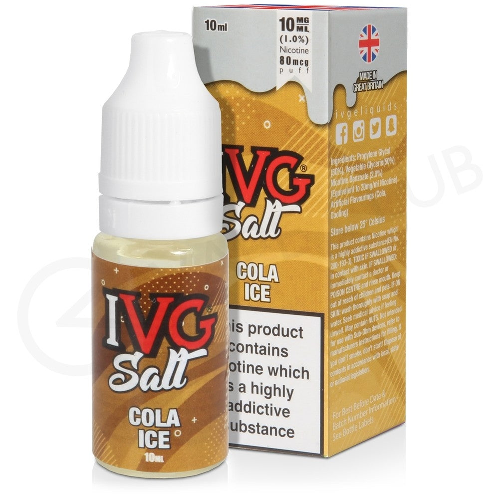 IVG Nic Salts E Liquid Vape Juice BULK BUY 50 X 10ML
