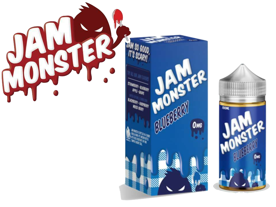 JAM MONSTER E Liquid 0-MG 100ML Vape Juice