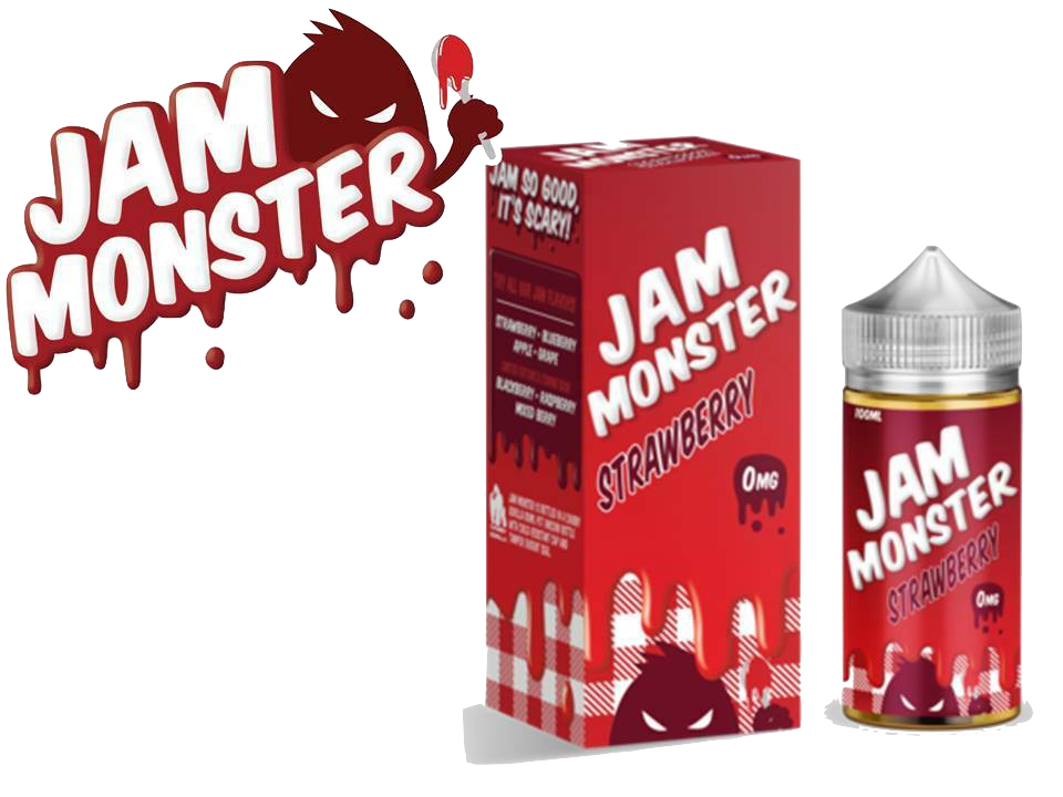 JAM MONSTER E Liquid 0-MG 100ML Vape Juice