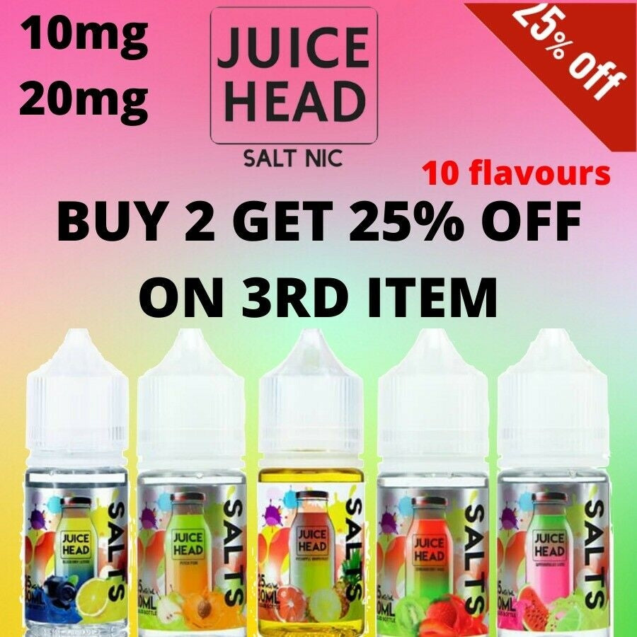 Juice Head Nic Salts E Liquid 10MG 20MG 10ML