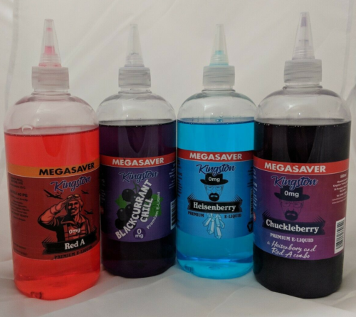 Kingston MEGA SAVERS 500ml eLiquid by Black Magic Liquids