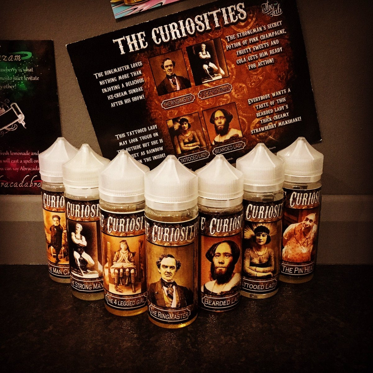 THE CURIOSITIES E Liquid