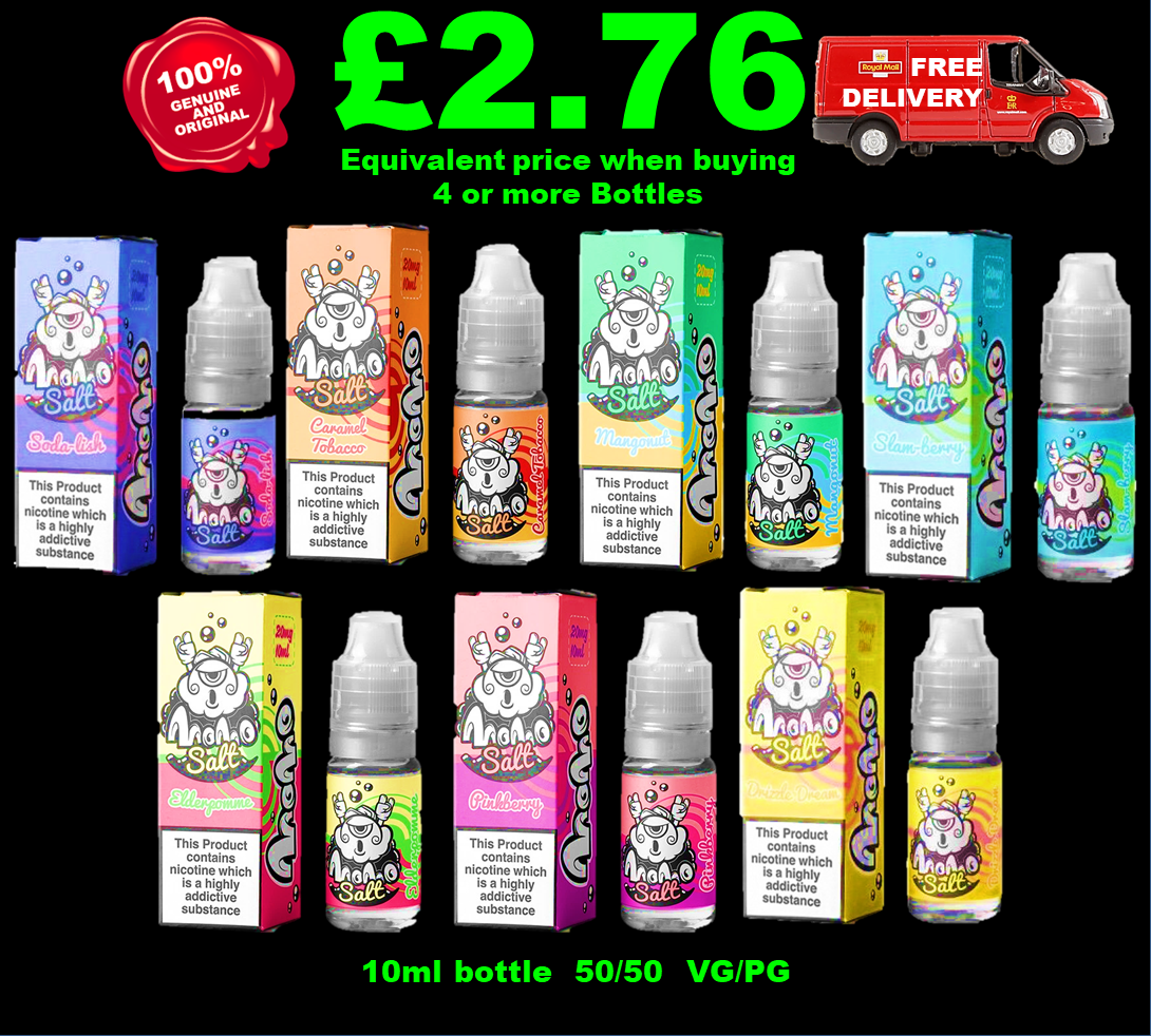 Momo Nic Salts E Liquid - Uk Vapor Waves