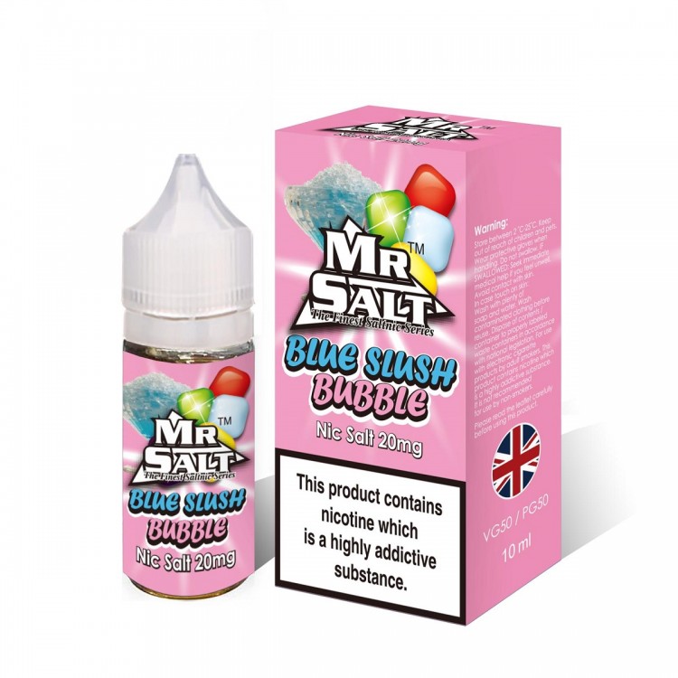 mr salt vape juice Blue Slush Bubble by 10ml | Sold As 5 x 10ml Select Flavor ::Frozen Pink Lemonde VOOPOO Drag S3 Kit: Caryophyllene
