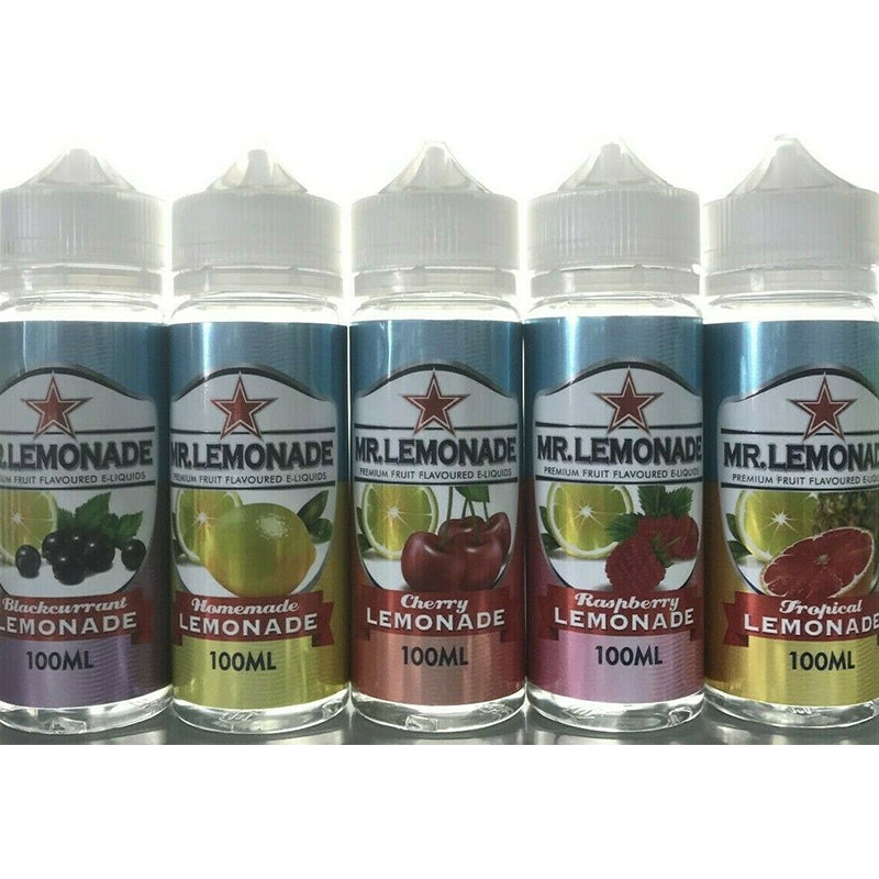 MR LEMONADE 100ML E Liquid Juice 0MG 70VG Vape at £11.99