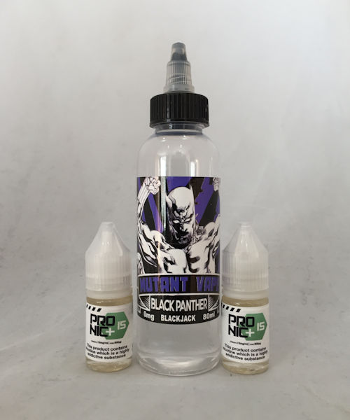 BLACK PANTHER 80ML (BLACKJACK ) E-LIQUID BY MUTANT VAPE