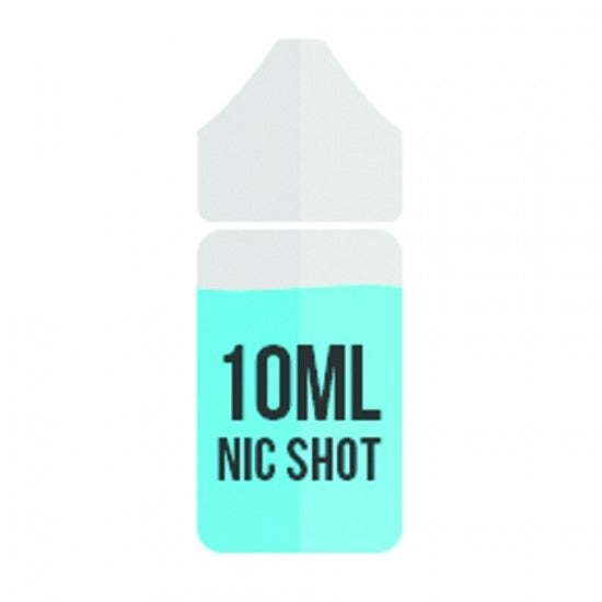 Nic Shot Nicotine Shots,18mg 10ml Bottles, Genuine, Flavourless, Premium, TPD