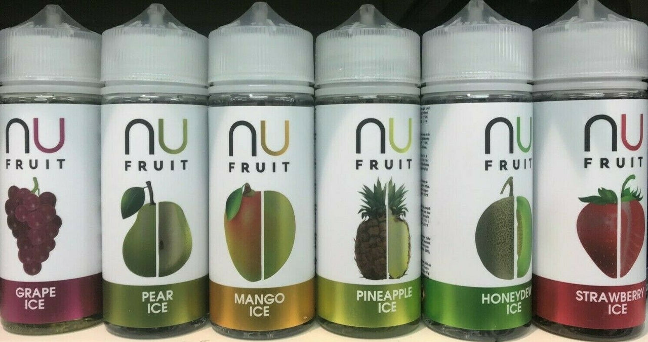 NU FRUIT ICE 100ML E Liquid E Juice 0MG