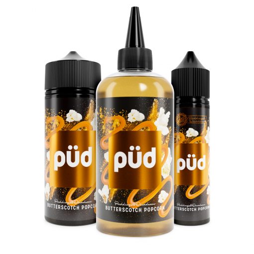 BUTTERSCOTCH POPCORN E LIQUID (PUD) BY JOES JUICE