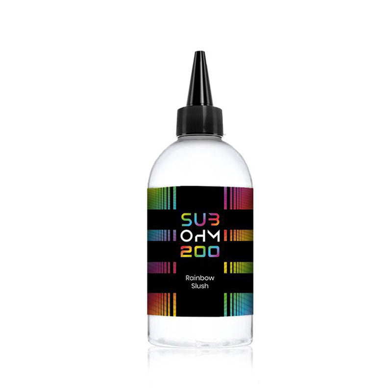 Rainbow Slush E liquid Shortfill by Sub Ohm 200