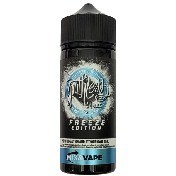 ICED OUT SHORTFILL E-LIQUID BY RUTHLESS FREEZE 100ML