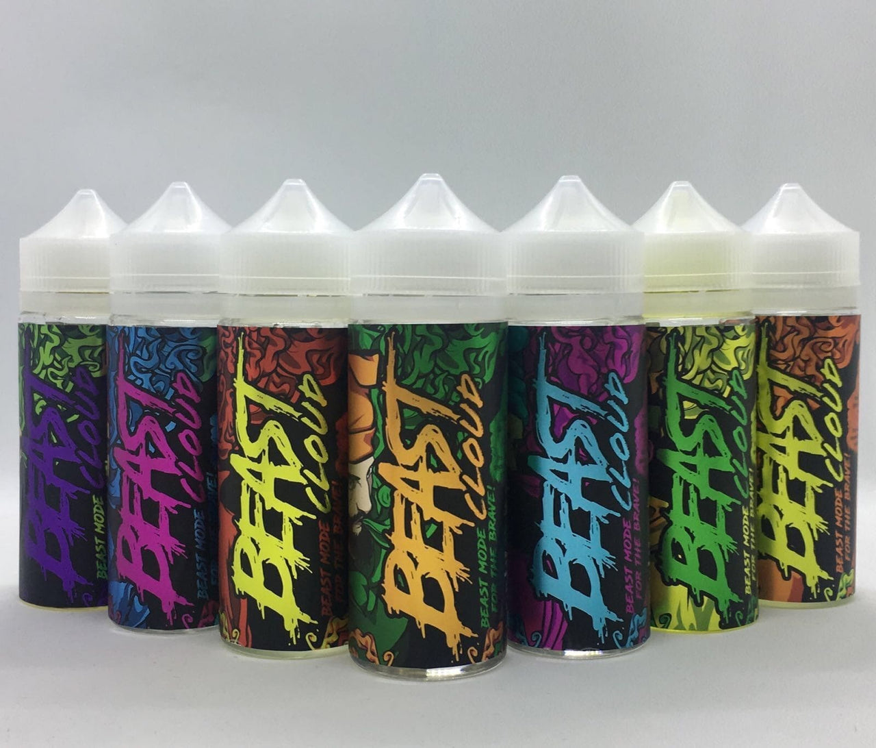 BEAST CLOUD E LIQUID E JUICE 12x10ml HIGH VG SUB OHM CLOUD VAPE VAPOR NICSHOT