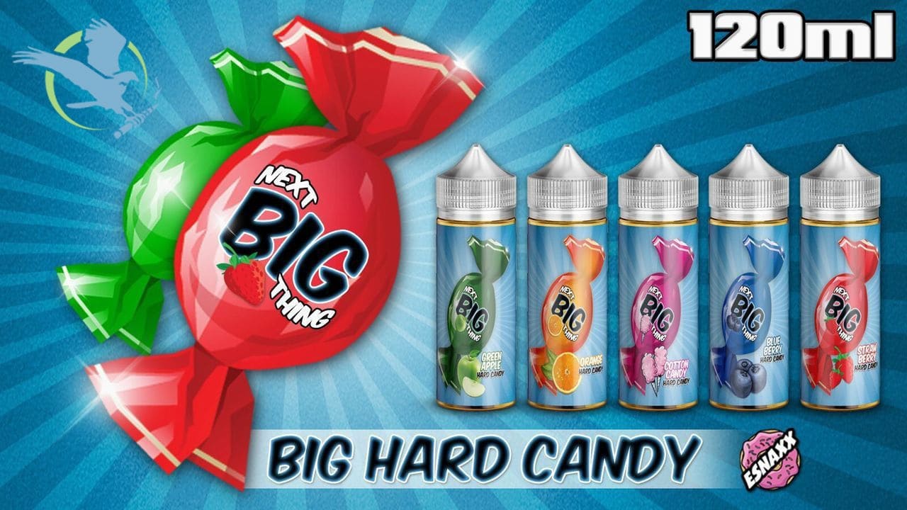 NEXT BIG THING HARD CANDY E LIQUID 12OML VAPE JUICE TPD READY