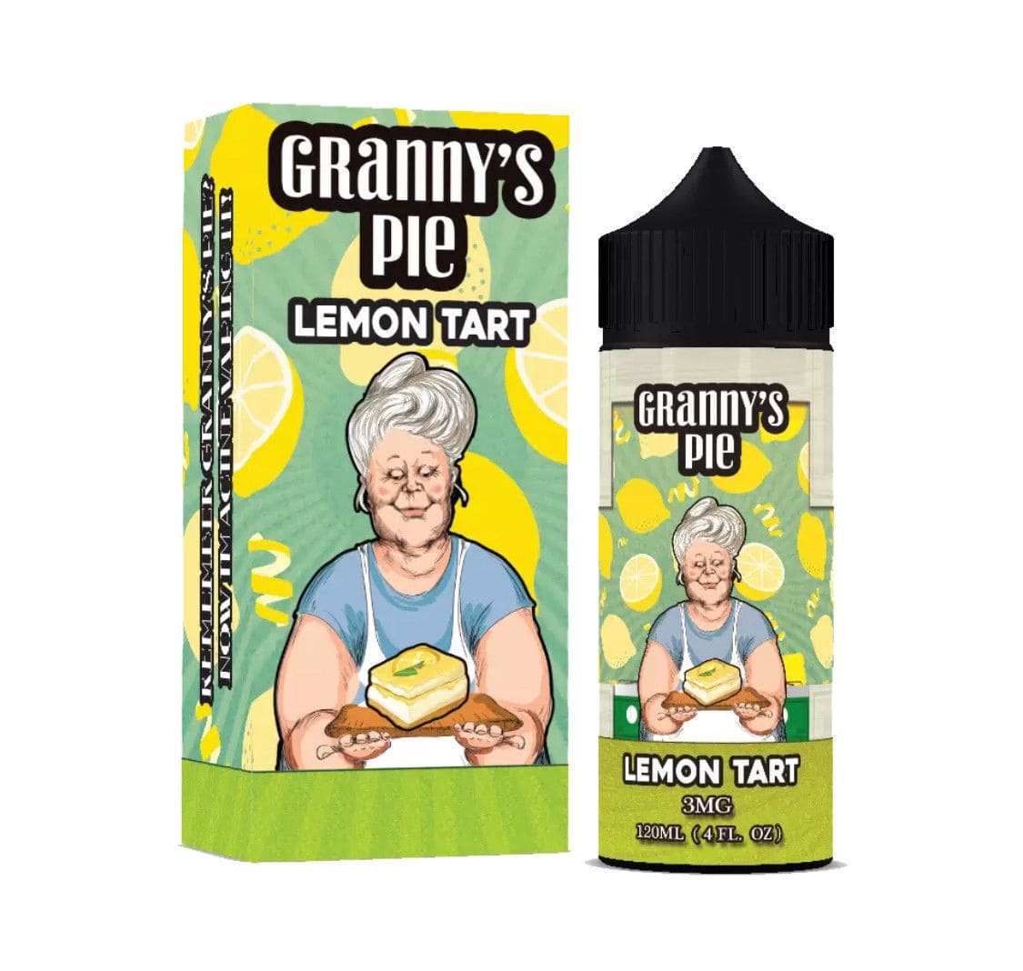 E Liquid Grannies Pie Vape E Juice 120ML USA Short Fill 0/3/6 MG NIC New