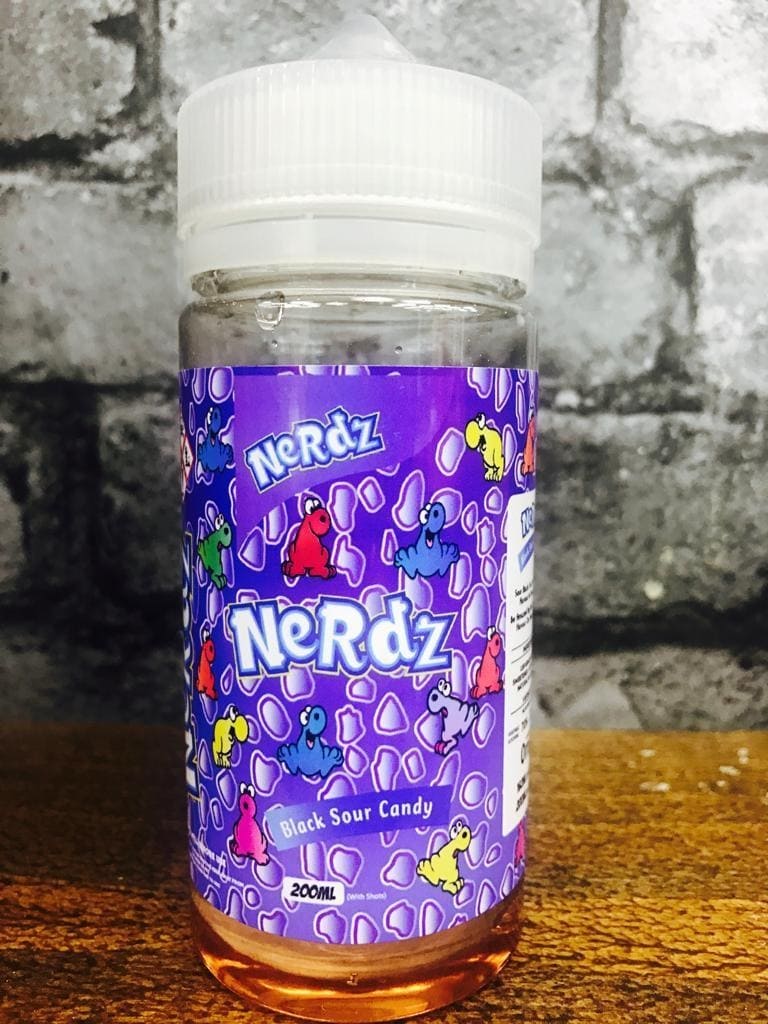 NEW BRANDED E LIQUID NERDZ IN 20X1OML JUICE WITH2XFREE NIC SHOTS FREE DELIVERY