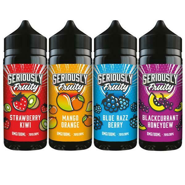 Seriously Fruity by Doozy Vape 100ml Shortfill 0mg (70VG/30PG) Strawberry Kiwi - Uk Vapor Waves Seriously Fruity by Doozy Vape 100ml Shortfill 0mg (70VG/30PG) Strawberry Kiwi - Uk Vapor Waves