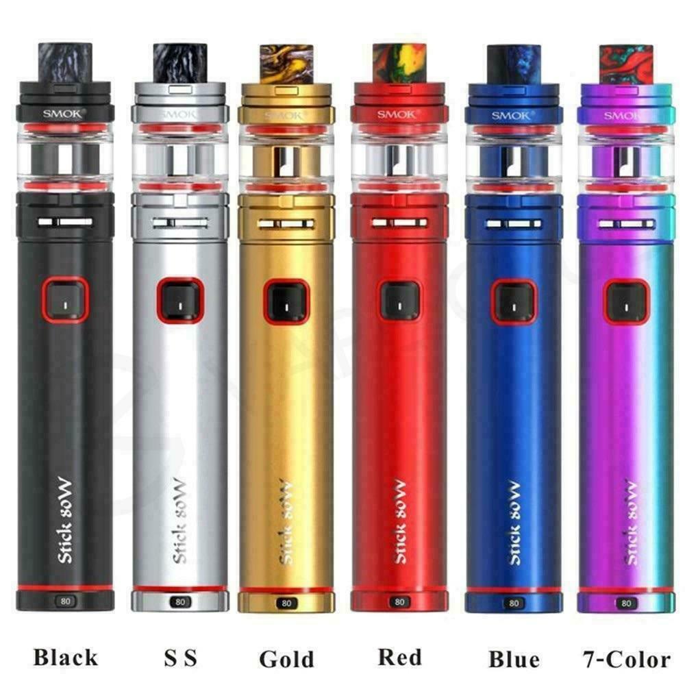 SMOK Stick 80W Vape Kit 2800 mAh Vape Starter Pen Kit TFV Mini V2 Tank - Uk Vapor Waves SMOK Stick 80W Vape Kit 2800 mAh Vape Starter Pen Kit TFV Mini V2 Tank - Uk Vapor Waves