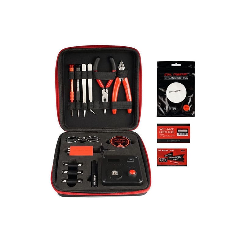 GENUINE Coil Master V3 Kit DIY RBA RDA RTA Includes 521 Mini Tab COILMASTER V3