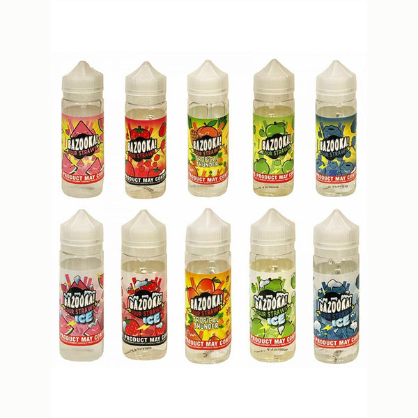 bazooka vape juice Eliquid UK - Buy Bazooka Eliquid UK Prominent Flavour Two: Ice Nicotine:12 mg disposable vapes shipped to