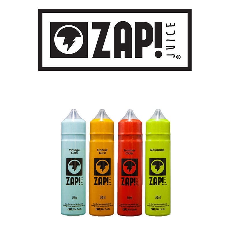 Zap Juice / Aisu Premium 50ml Short Fill E Liquid Juice 0mg. Cola Range Added