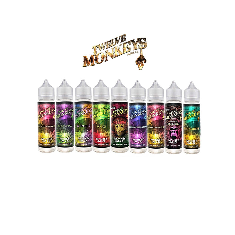 Buy TWELVE MONKEY E-Liquid Vape in UK | TWELVE MONKEY E-Liquid Online - Uk Vapor Waves Buy TWELVE MONKEY E-Liquid Vape in UK | TWELVE MONKEY E-Liquid Online - Uk Vapor Waves