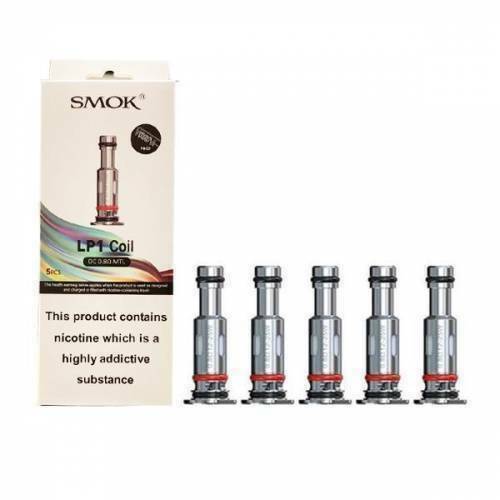 smok lp1 dc mtl 0.8ohm coils Smok LP 1 Replacement Coils- 5 pack main image 0