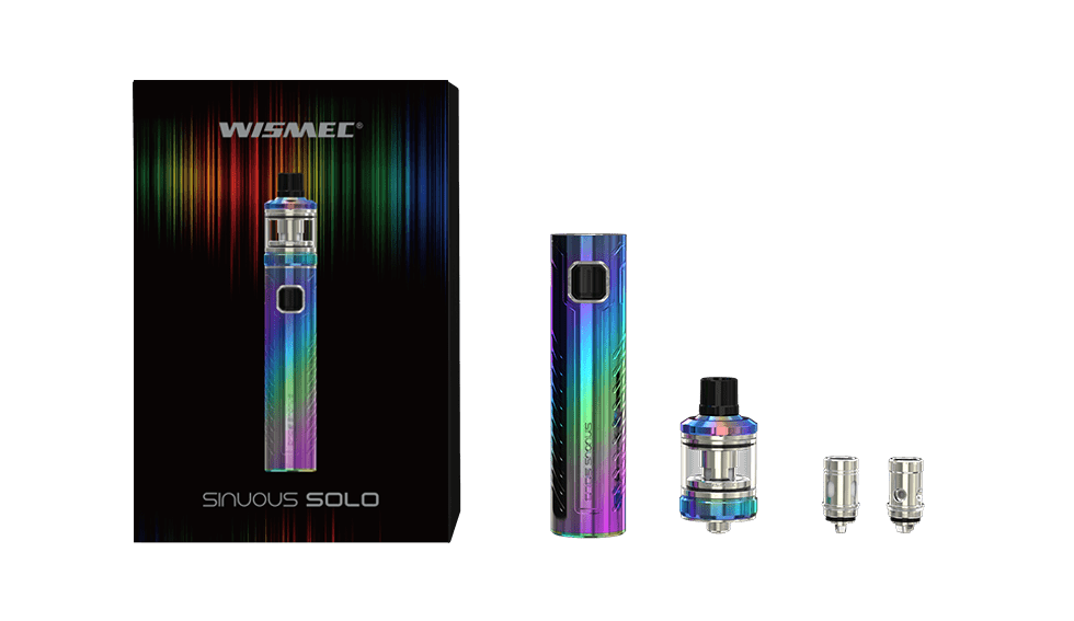 WISMEC SINUOUS Solo Starter Kit with Amor NS Pro Atomizer / with Built-in 2300mAh Li-ion Battery