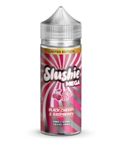 Black Cherry & Raspberry Shortfill E Liquid by Slushie Mega 100ml