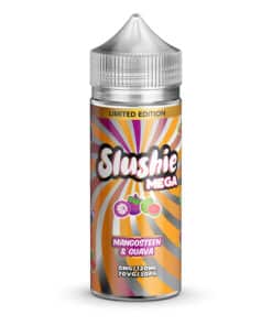 Mangosteen & Guava Shortfill E Liquid by Slushie Mega 100ml