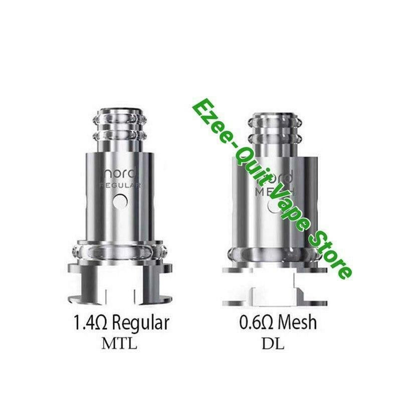 SMOK NORD COILS, 0.6 MESH COIL, 1.4 REGULAR COIL