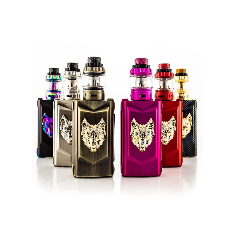 Snow Wolf Mfeng Kit 200W Vape Kit | Dual 18650 Mod & Tank - Uk Vapor Waves Snow Wolf Mfeng Kit 200W Vape Kit | Dual 18650 Mod & Tank - Uk Vapor Waves